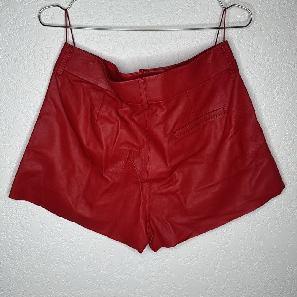 NWT Forte Forte NAPPA SHORTS - LIPS Red Large Size 3/ Large - Picture 6 of 15